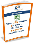 Free Excel ebook - 12 Tips to Empower Excel Users